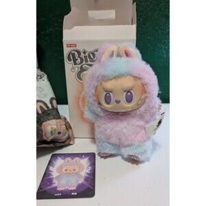 Popmart Labubu V3 Big Into Energy LUCK (US SELLER) Purple Open Box